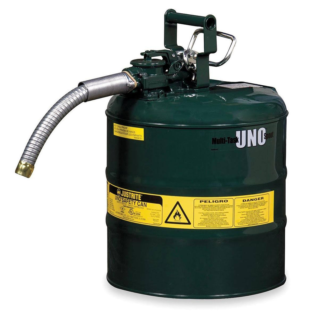 Green Type II Safety Can, 2.5 Gallon M418