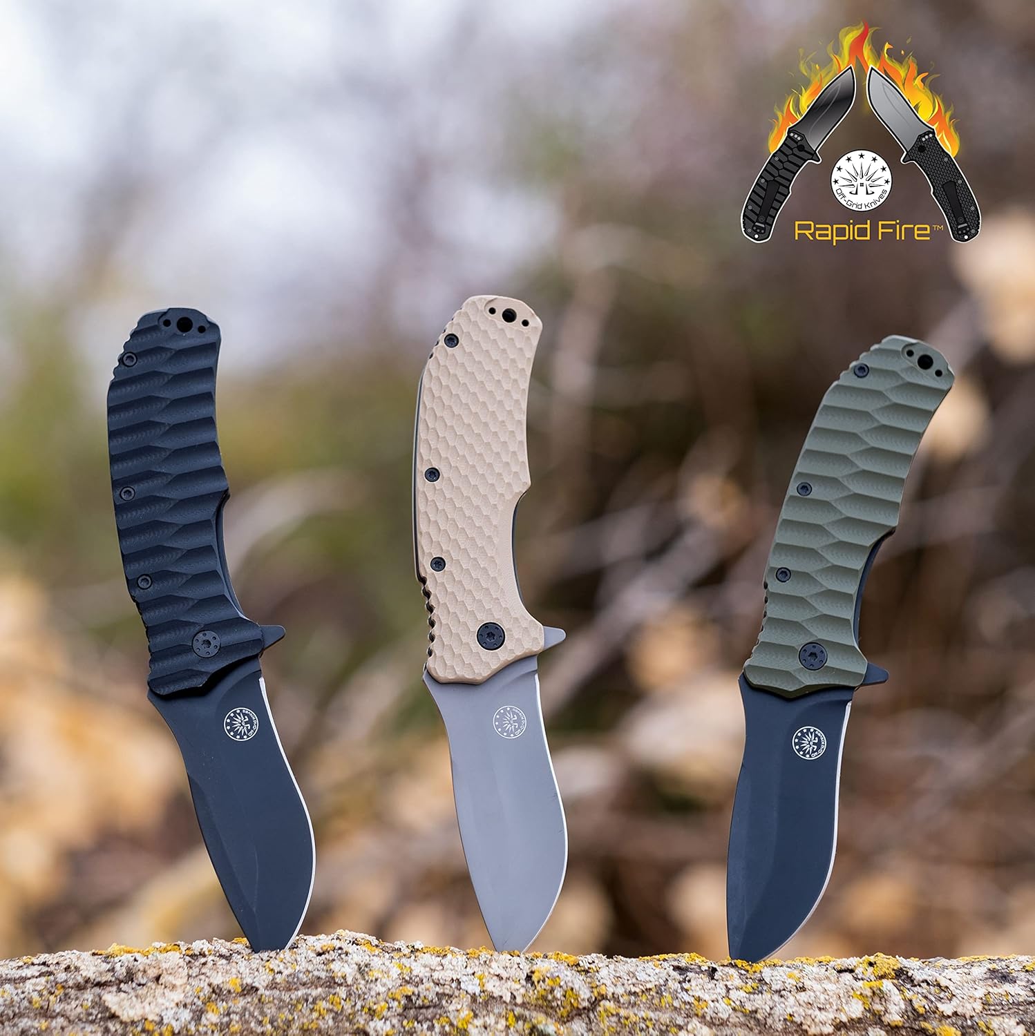 Large Folding Knife with G10 Scales Z60244