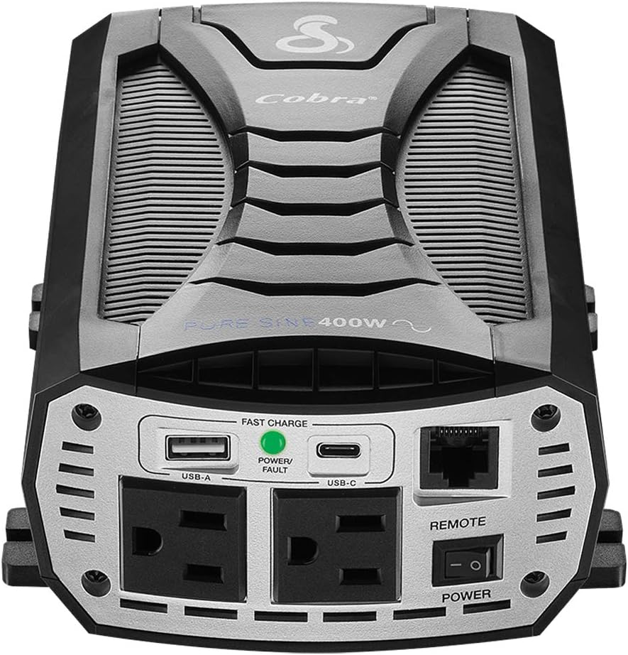 3000W Power Inverter with 4 AC Outlets and 2 USB Ports S327