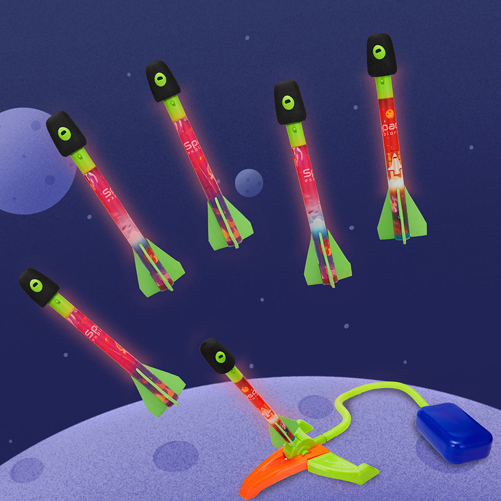 Rocket Air Launch Outdoor Toy for Kids Q4195