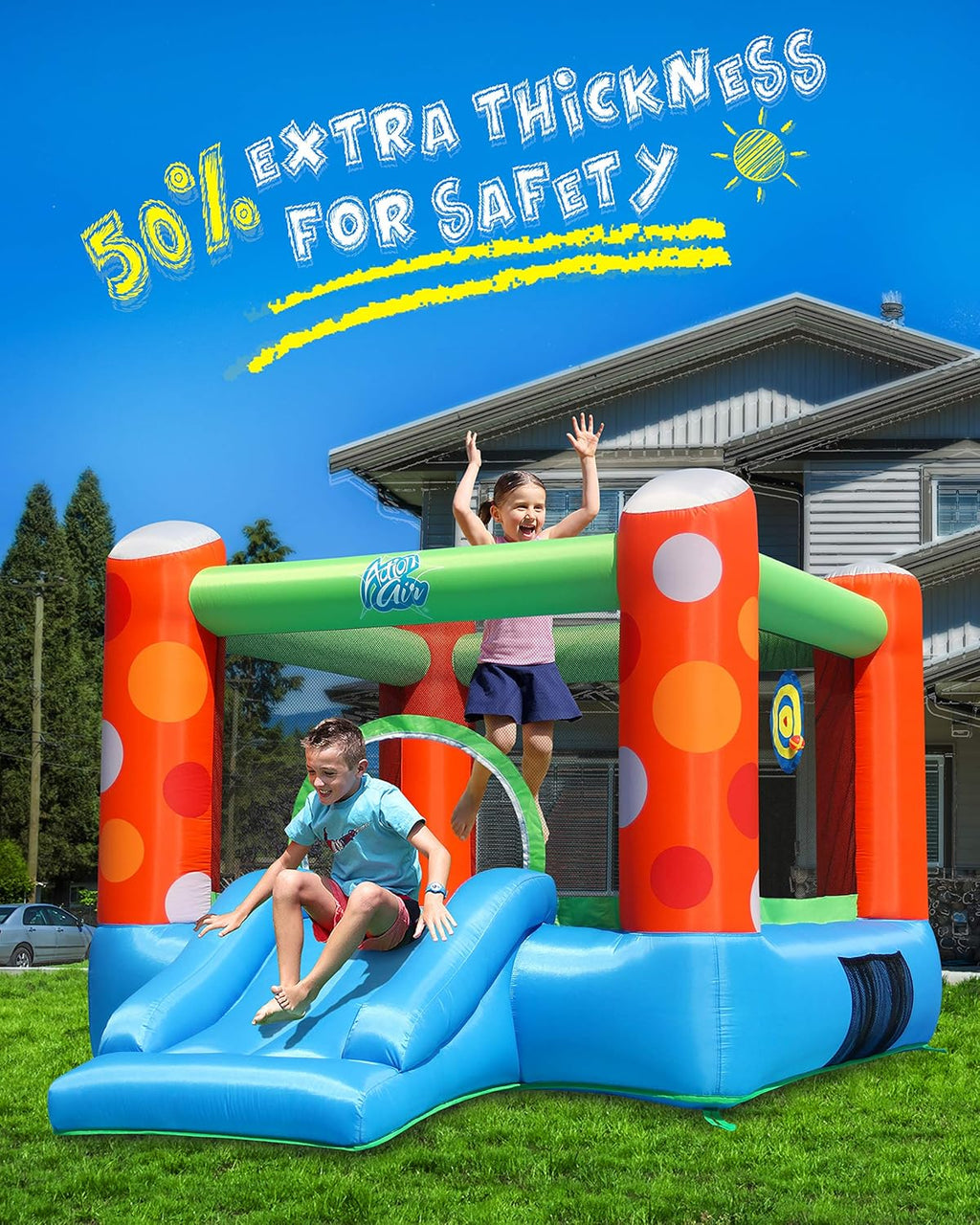 Bounce House with Air Blower C5024