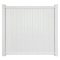 White Vinyl Fence Panel X45851