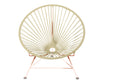 Ivory / Copper Chair V544