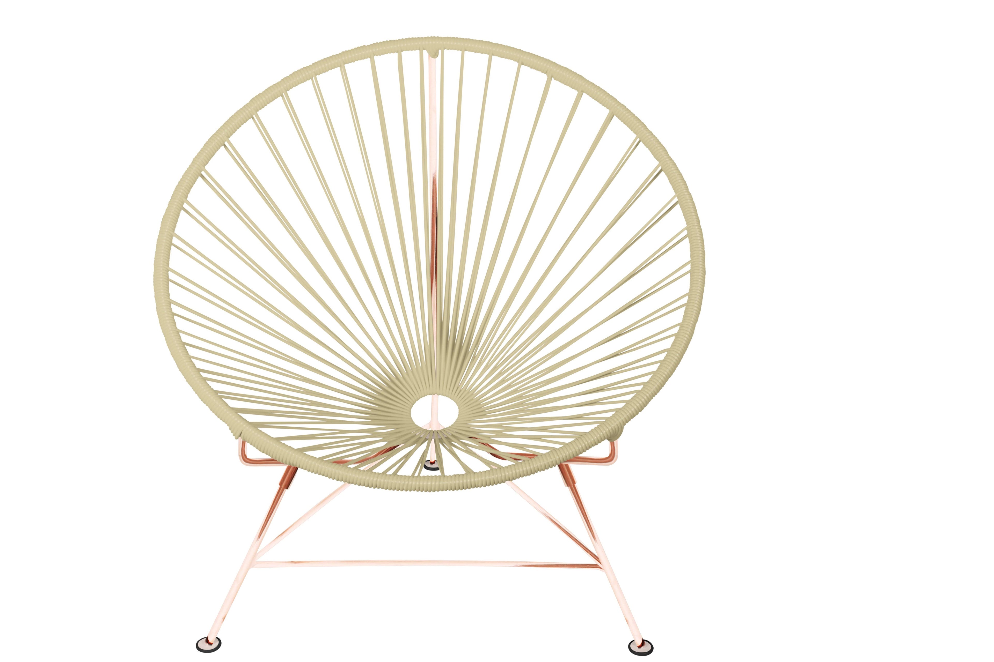 Ivory / Copper Chair V544