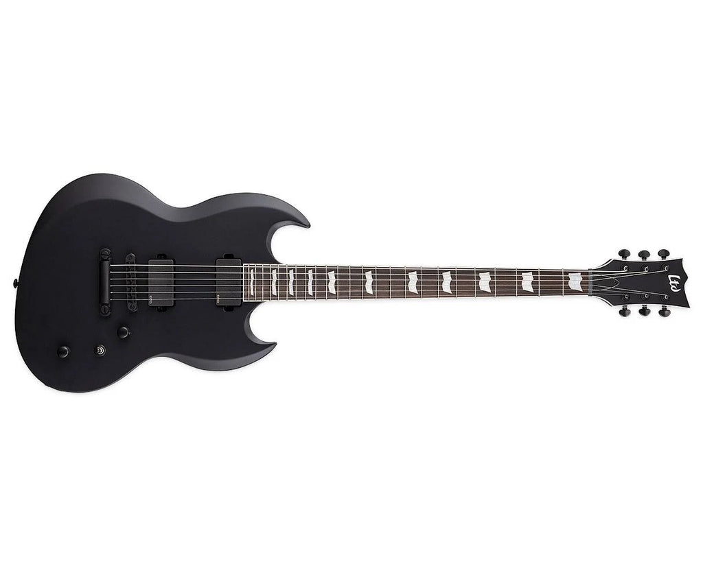 Satin Black Baritone Electric Guitar I54469