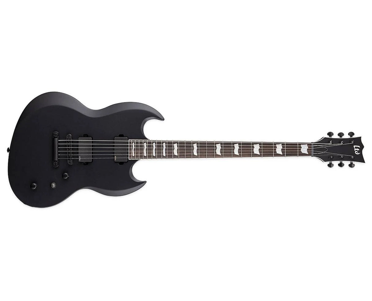 Satin Black Baritone Electric Guitar I54469