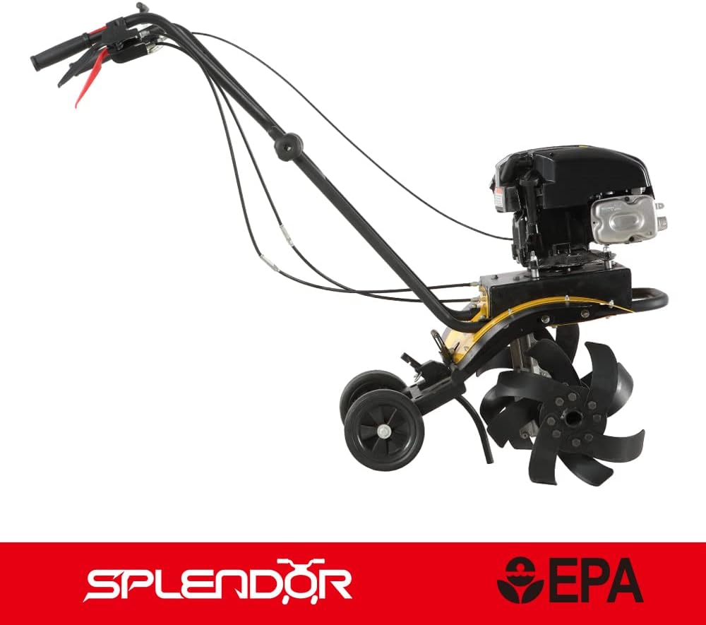 Gas Powered Tiller 163CC R662