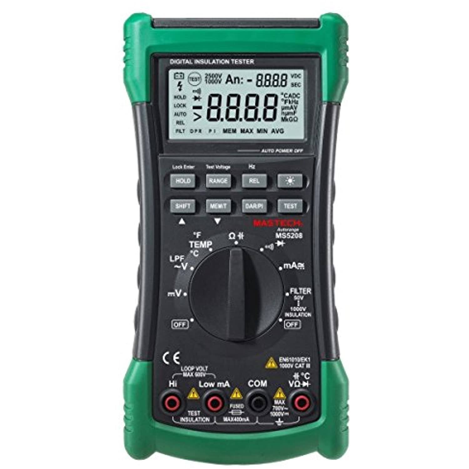 6600 Counts Digital Multimeter Insulation Resistance Tester A4261