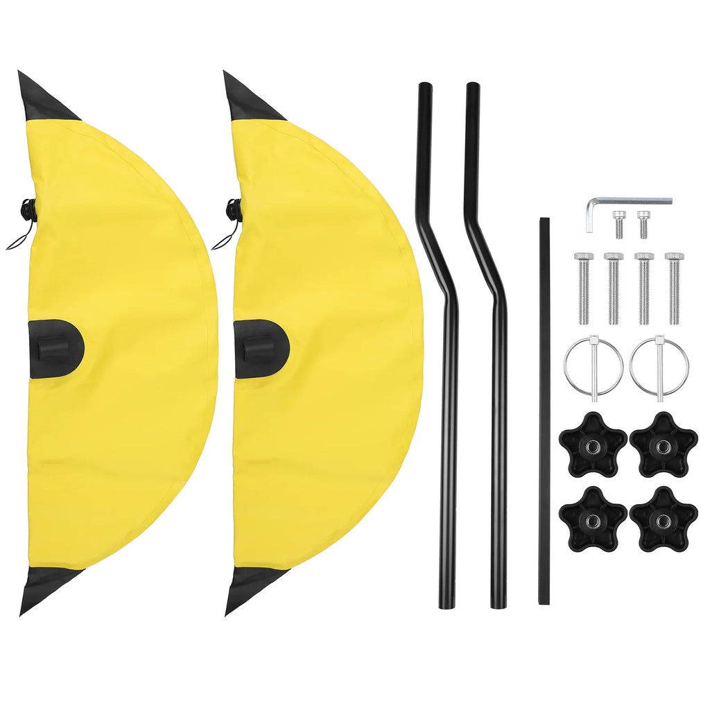 Kayak PVC Inflatable Outrigger Float Stabilizer Kit R7836