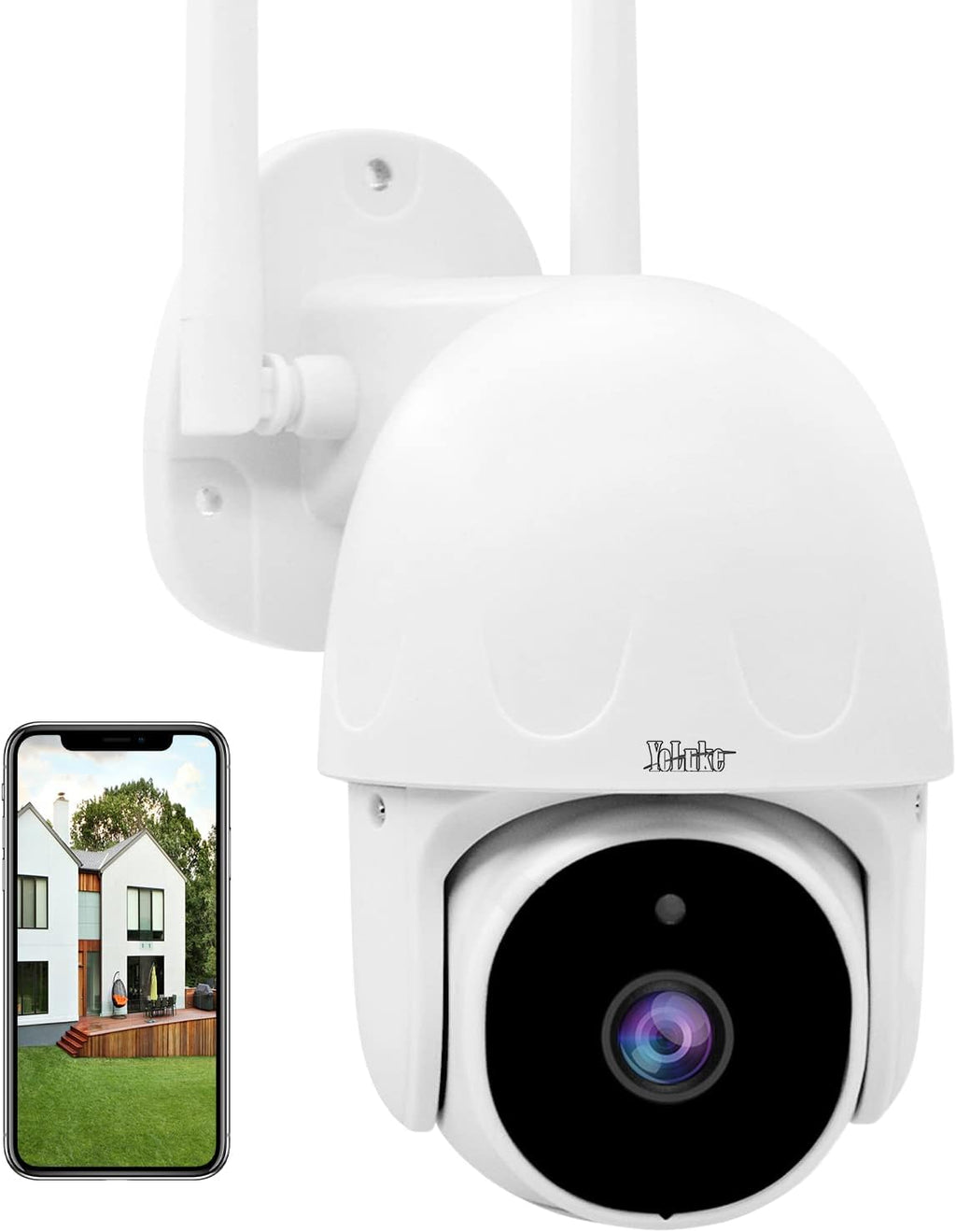 1080P WiFi Security Camera Outdoor with Night Vision Q170