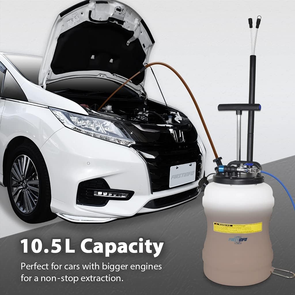 6.5L Pneumatic/Manual Oil Extractor Pump with Extra Hose & Sealing Cap T909120