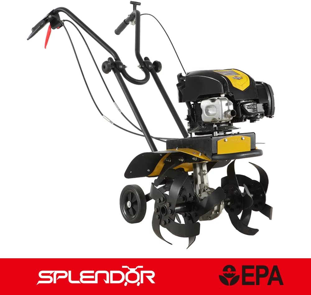 Gas Powered Tiller 163CC R662