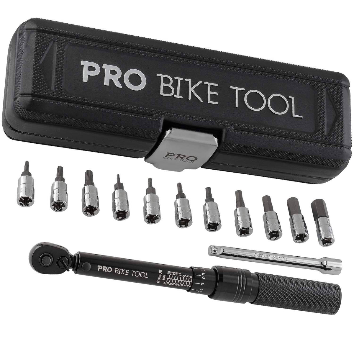 1/4 inch Drive Click Torque Wrench Set 2 to 20 NM Bicycle Kit K2345