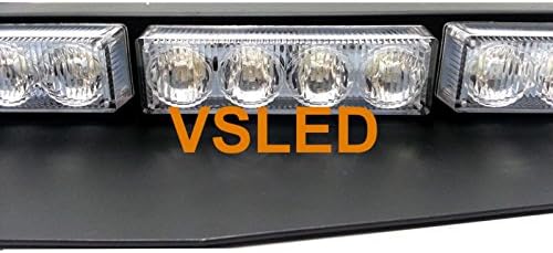 32 Watt Blue LED Emergency Strobe Light Bar O72834