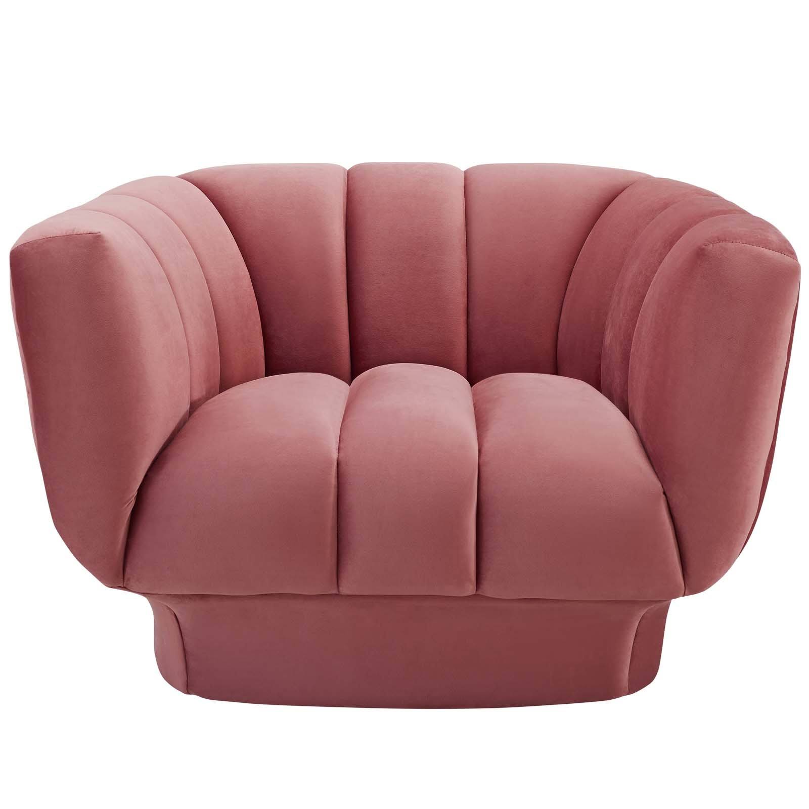Green Performance Velvet Armchair S9454