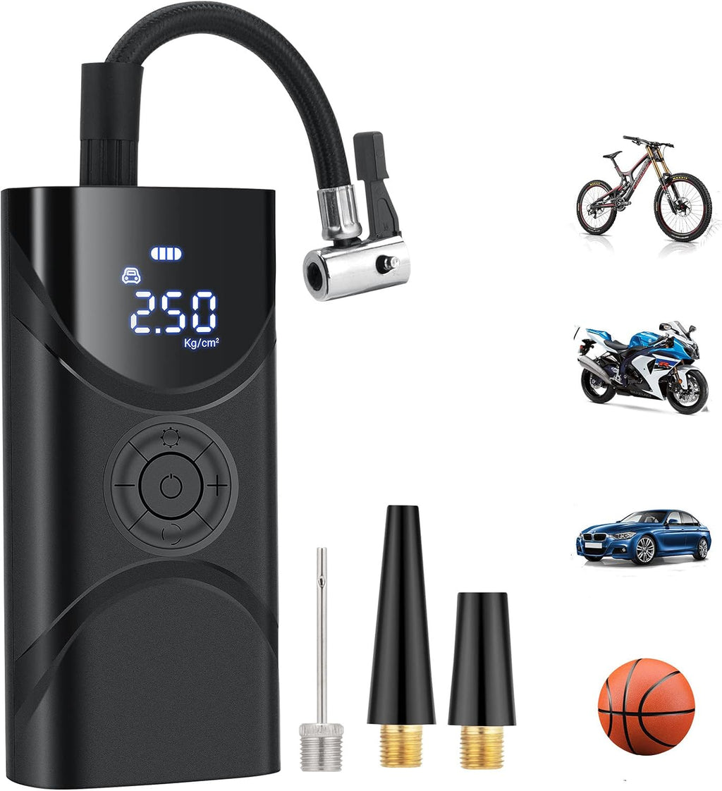 Portable Car Jump Starter with Power Bank and LED Light, 12000mAh, Pack of 2 H943199