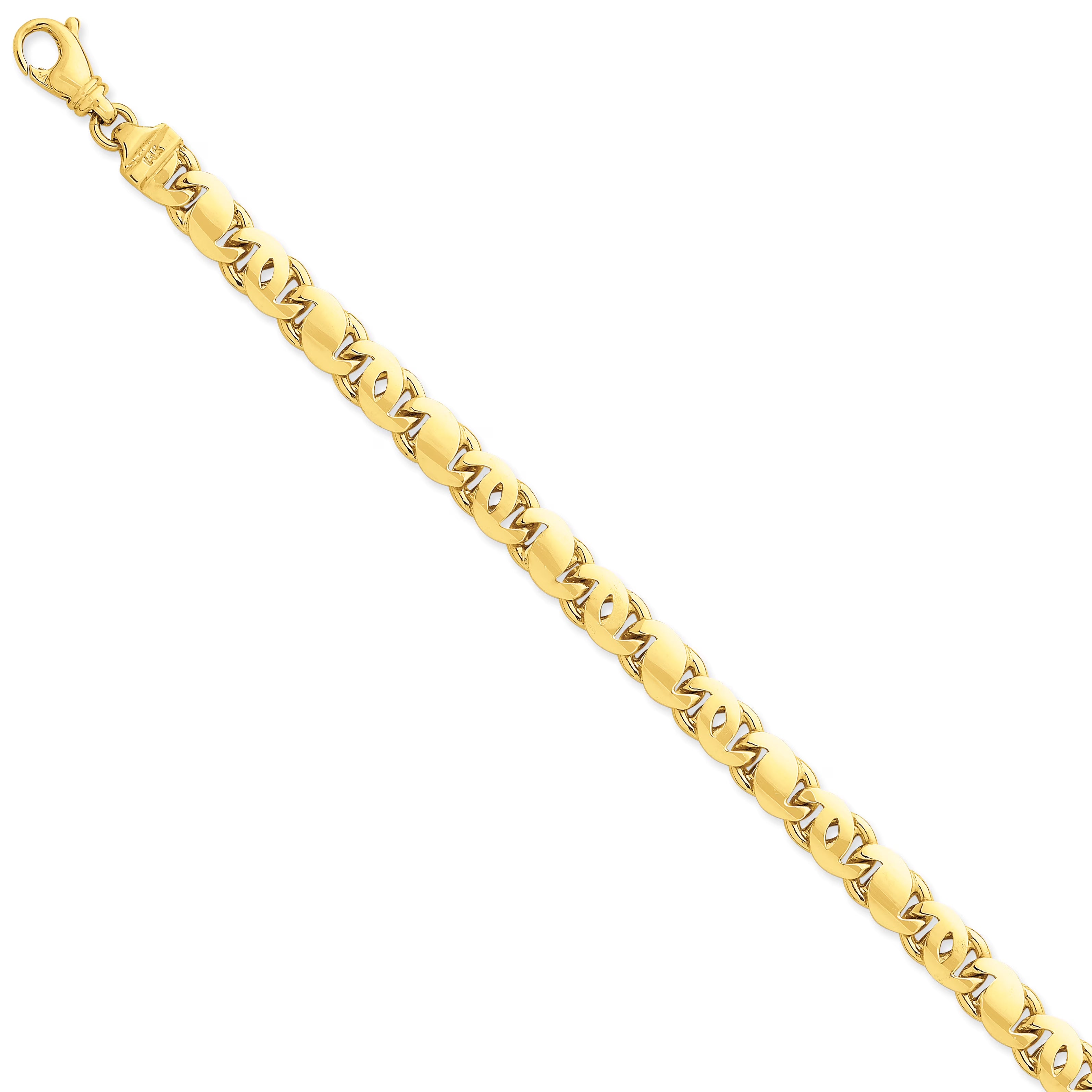 14k Yellow Gold 7.50mm Link Chain Q703276