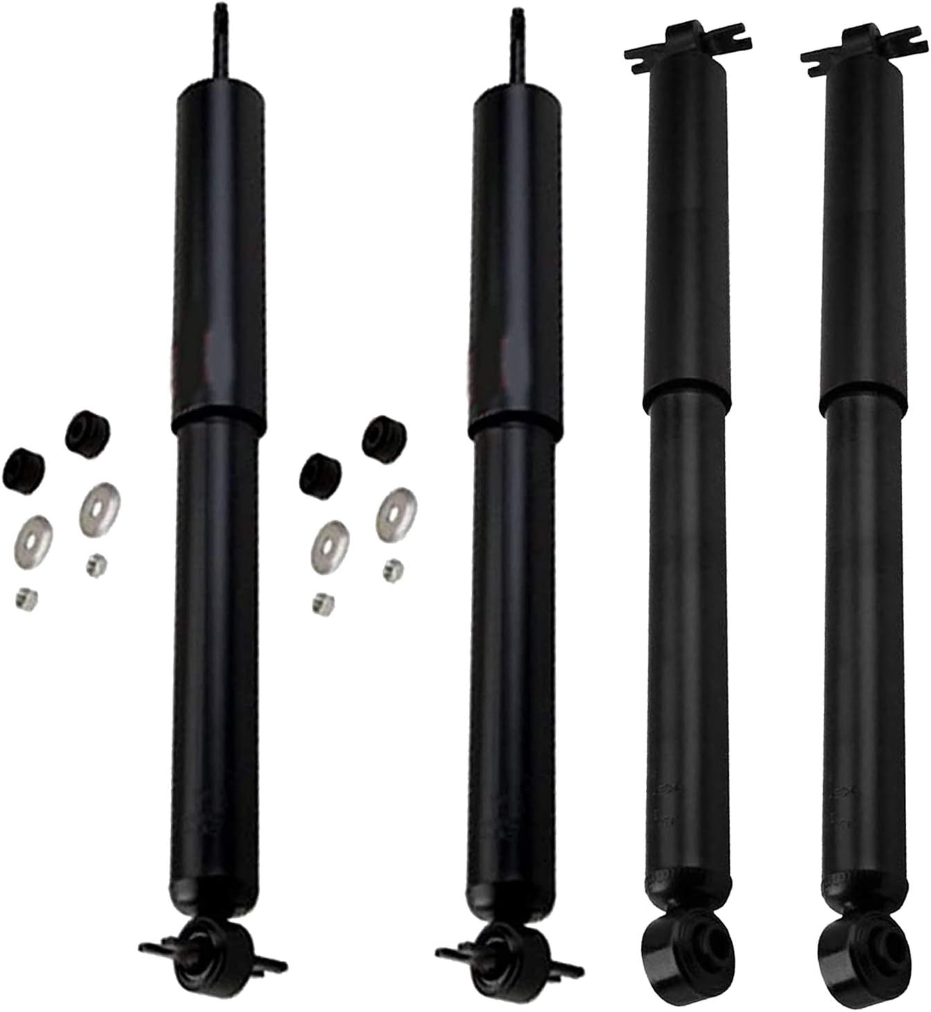 Front & Rear Shock Absorbers 4pc Set Q21284