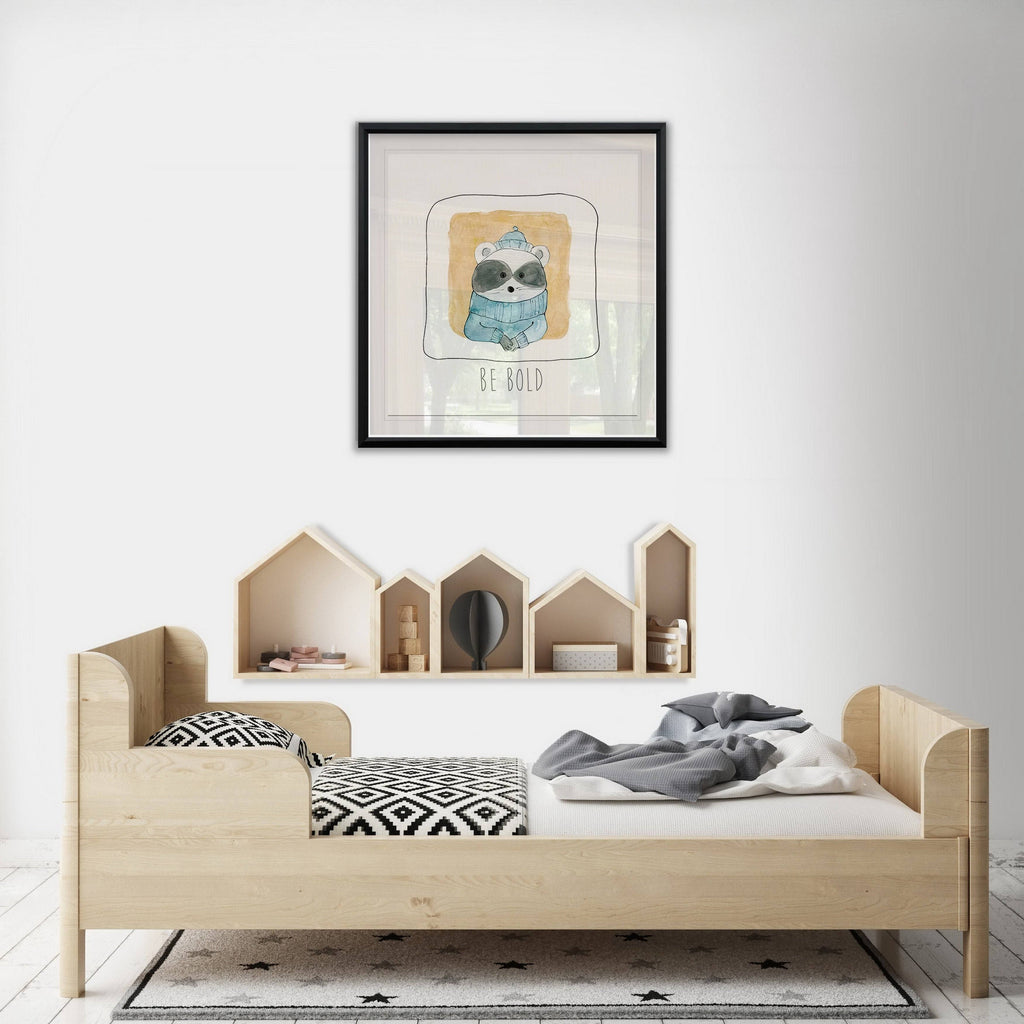 Framed Giclee Print 22X22 D166