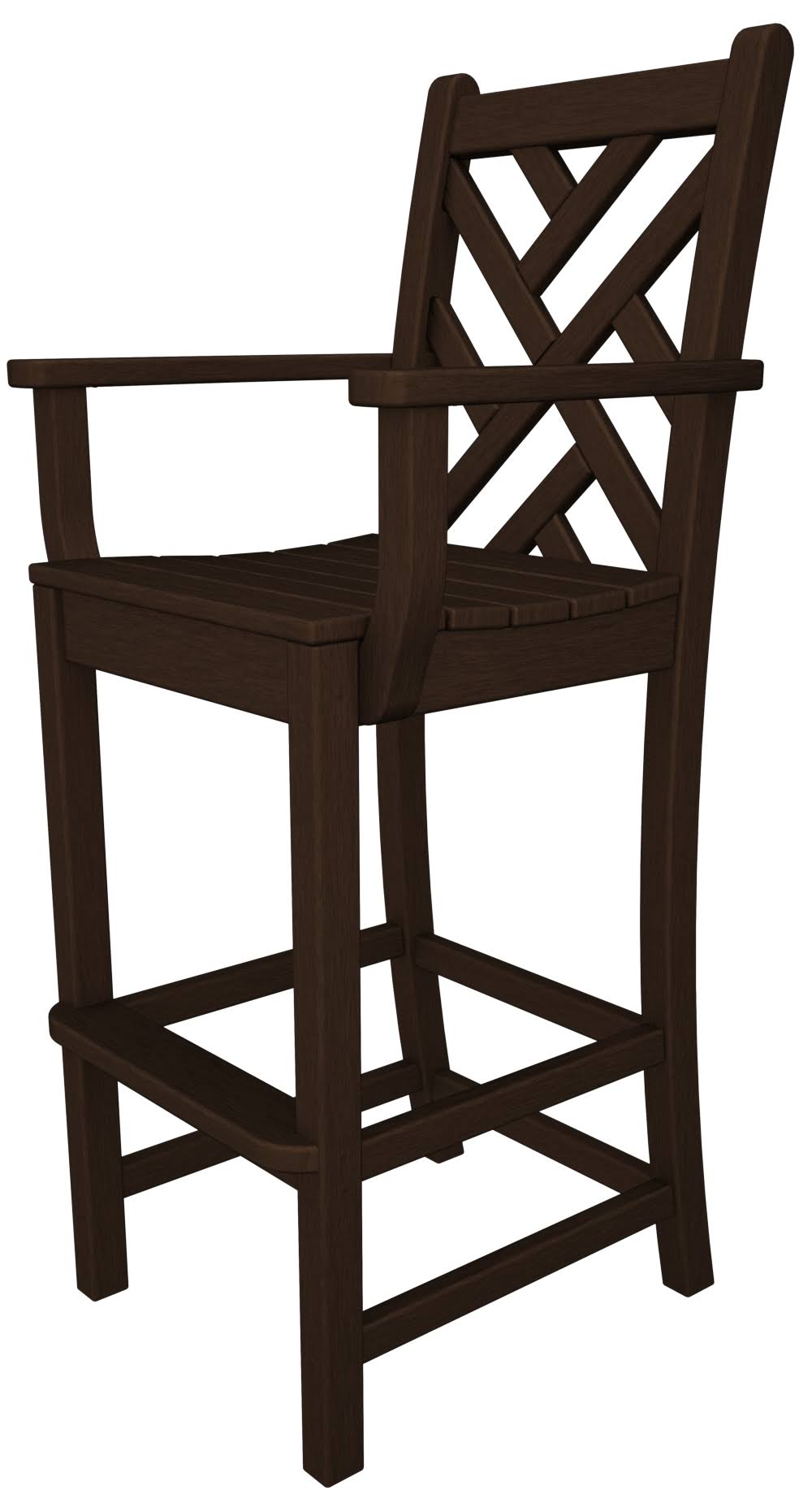 Black Bar Arm Chair C9323