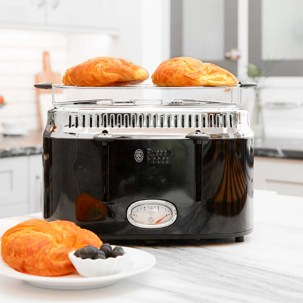 4-Slice Toaster, Black E353