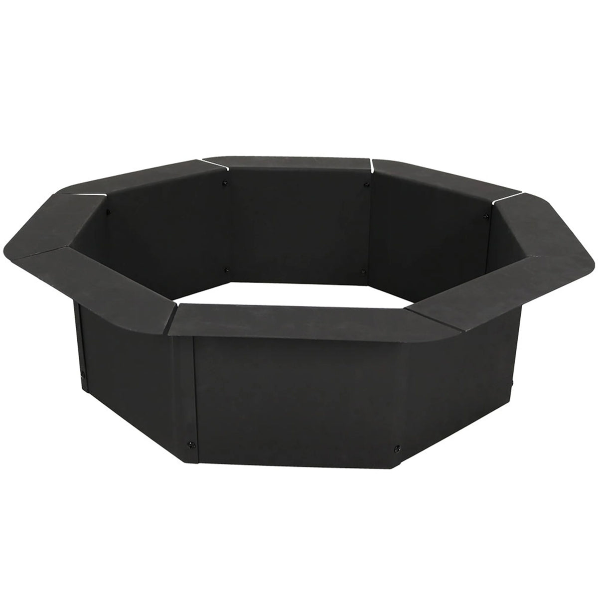Octagon Heavy-Duty Steel Fire Pit Ring - 30" Inside Diameter O9156