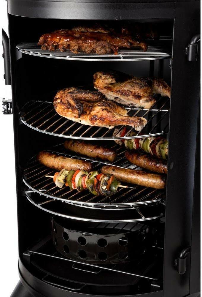 Heavy-Duty Vertical Charcoal Smoker L880366