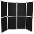 Blue/Black Folding Panel Display Boards H3467