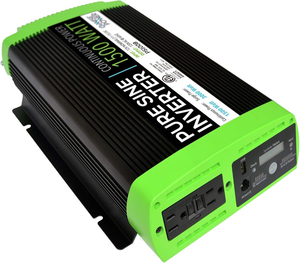 Pure Sine Wave Inverter with Digital LCD Display D116630