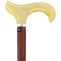 Derby Walking Cane with Genuine Rosewood Shaft and Silver Collar M344264