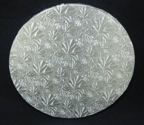Round Silver Cake Board Pack of 6 D27887
