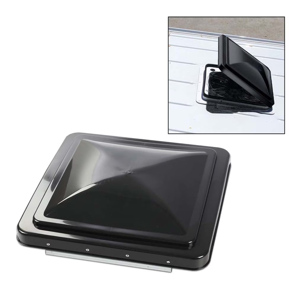 Black RV Replacement Roof Vent Cover Q653677