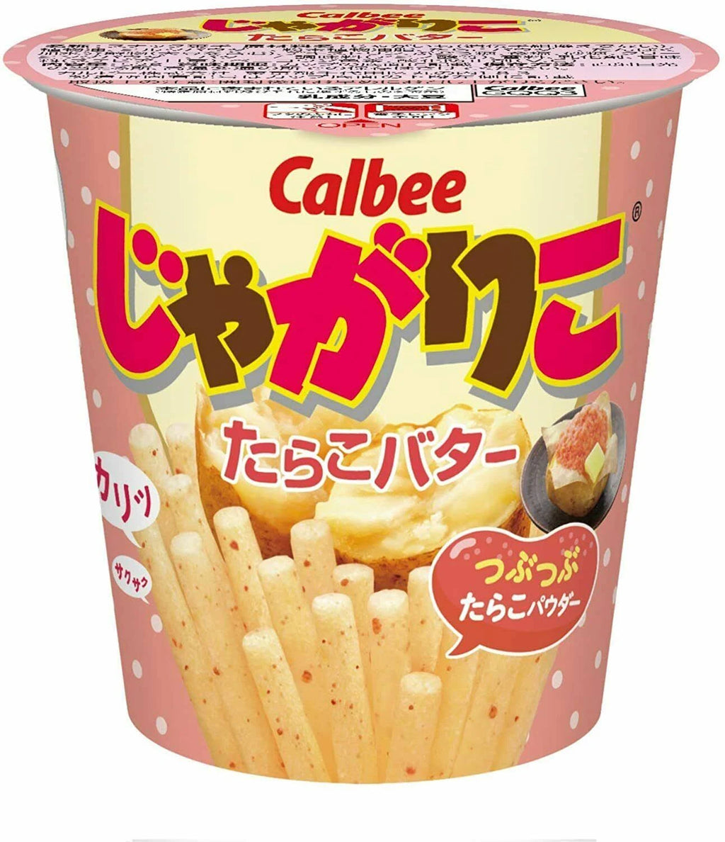 Calbee Jagariko Tarako Butter 52G x 12 J726