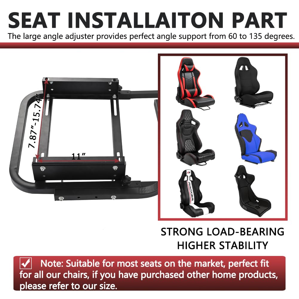 Racing Simulator Cockpit Wheel Stand Z368414
