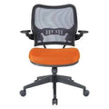 Orange Mesh Task Chair T196