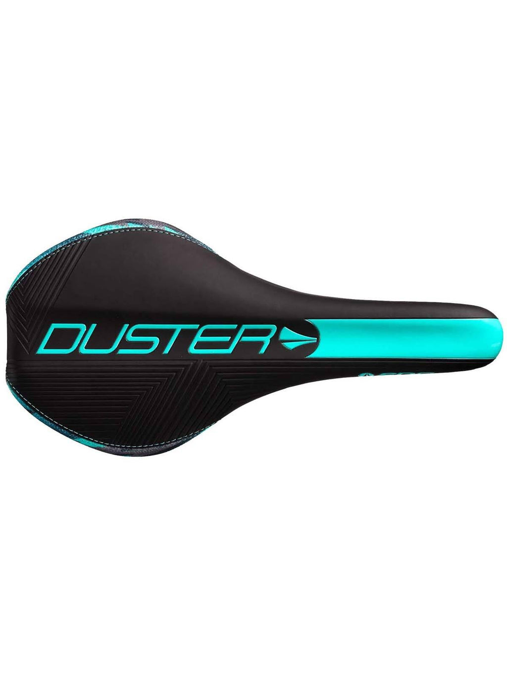 Black / Teal Cro-Mo Rail Saddle J6102