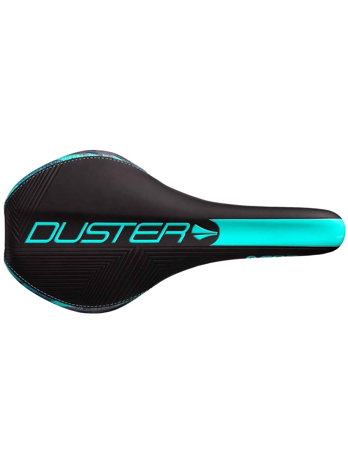 Black / Teal Cro-Mo Rail Saddle J6102