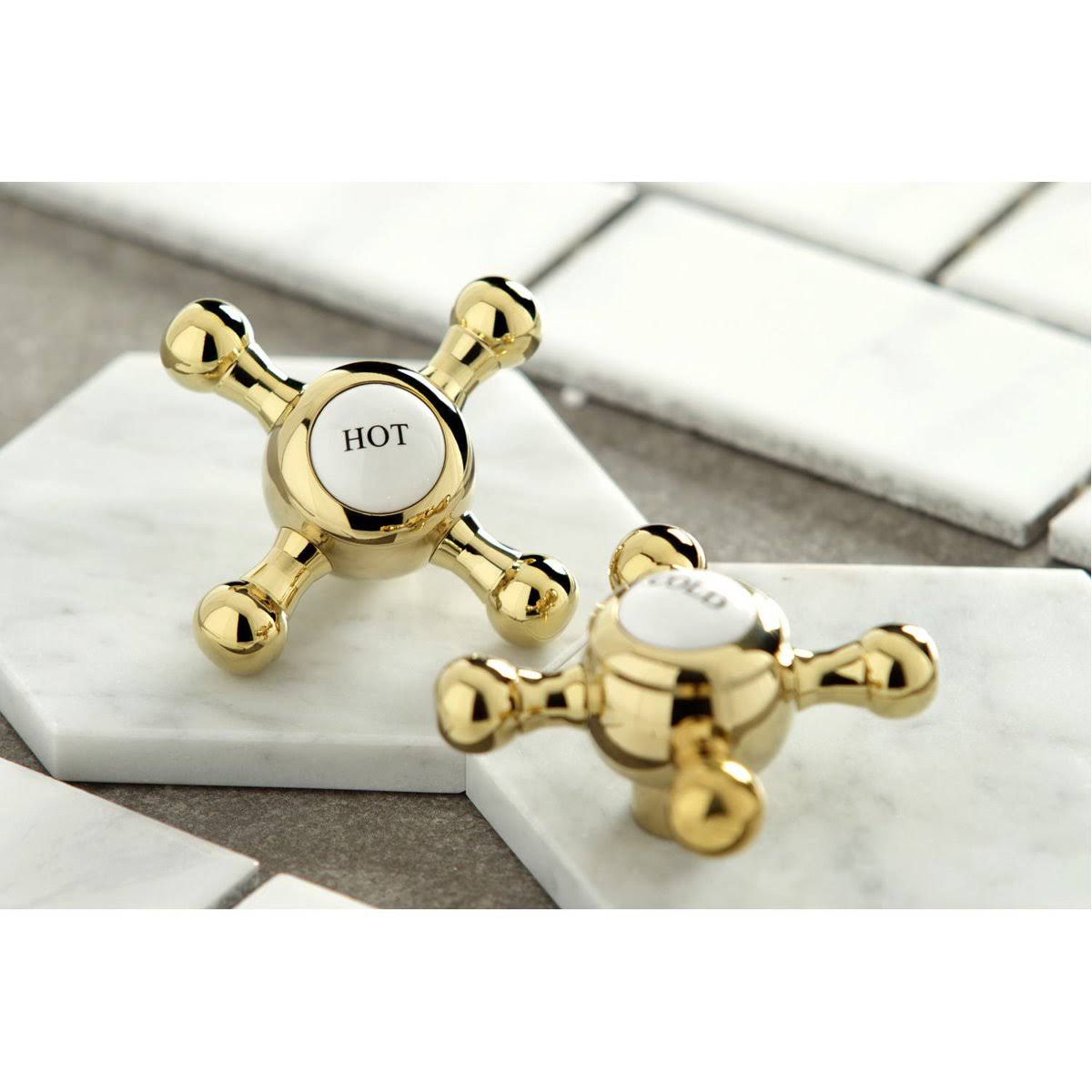 Polished Brass Roman Tub Filler with Hand Shower K74207
