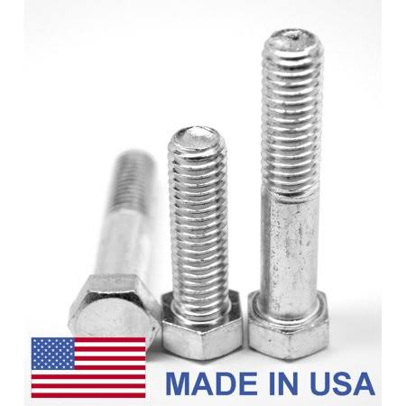 5/16 inch-18 x 3 1/2 inch Coarse Thread Grade 5 Hex Cap Screw, Zinc Plated, Pk 100 X84320