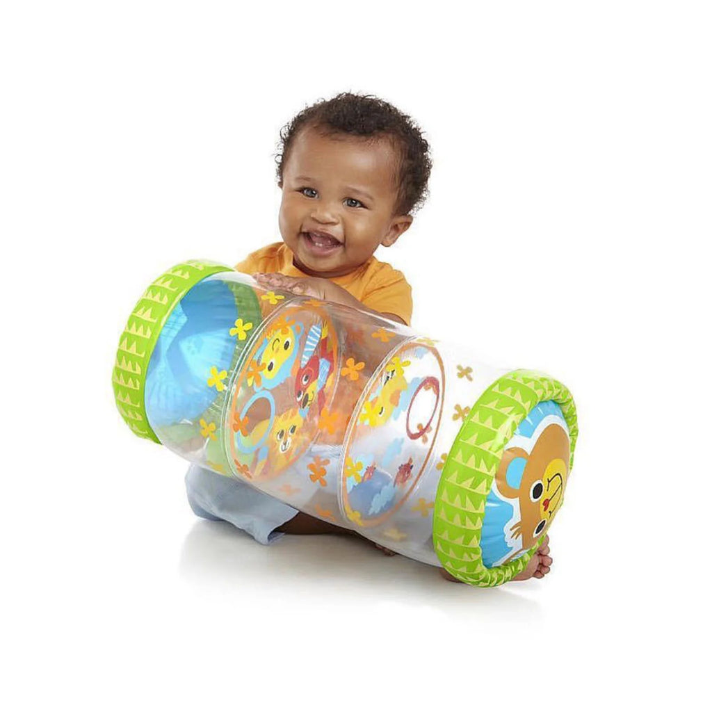 Inflatable Baby Walker Crawling Toy with Bell D770