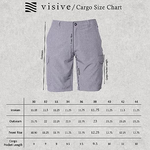 Men's Hybrid Cargo Shorts Quick Dry 4-Way Stretch S7863