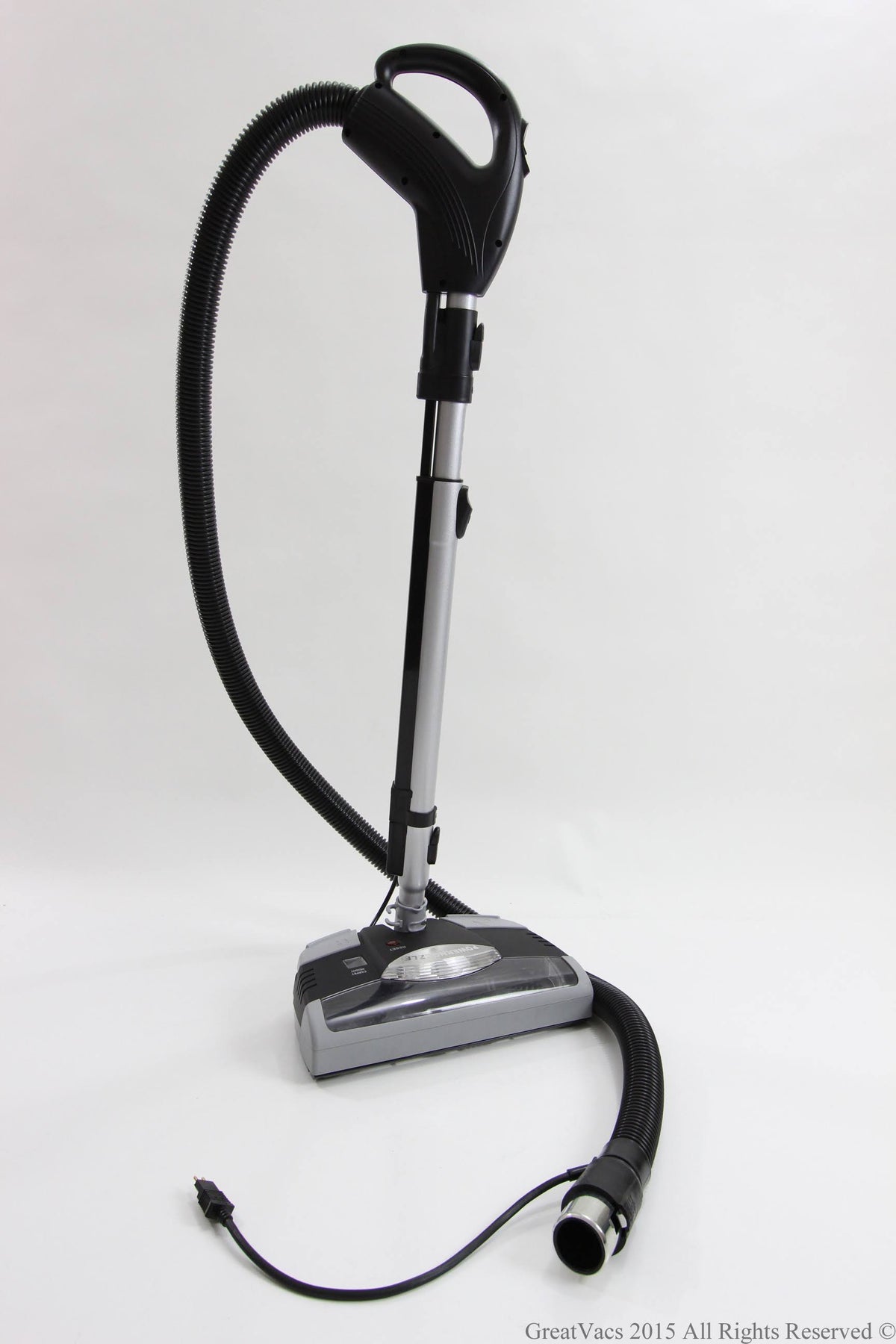 Black Plastic Vacuum Power Head, Hose, and Wand Q8016