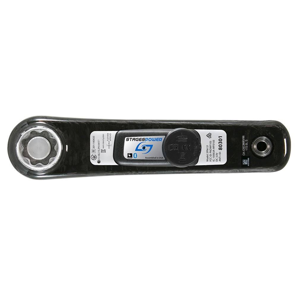 Left Arm Power Meter Carbon for SRAM BB30 165mm U5497
