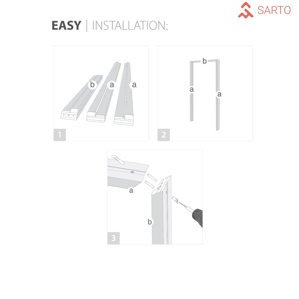 Solid French Door Clear Glass 12 lites White Silk Single Regular Panel Frame Trims Handle Z725646