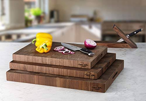 Walnut End-Grain Cutting Board, 16 x 22 x 2 inch A369