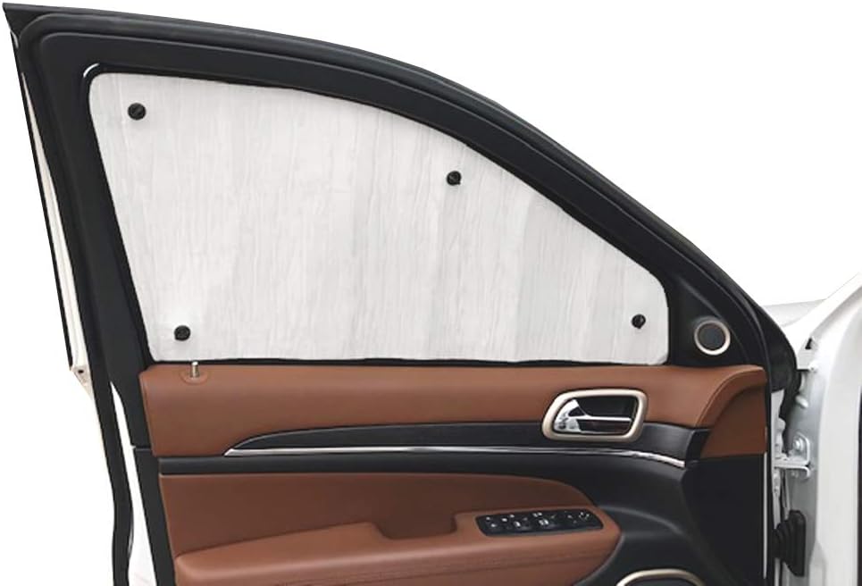 Side Window Front Seat Set of 2 Sunshades for Ram Promaster Full Size Van 2014-2021 D920417