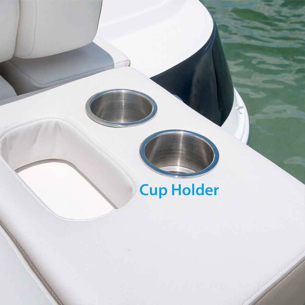 6X Stainless Steel Cup Drink Holders with Drain G9804