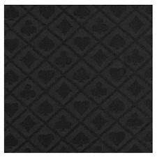 Black Suited Speed Cloth Poker Table with Folding Legs 84 x 42 inch V78684