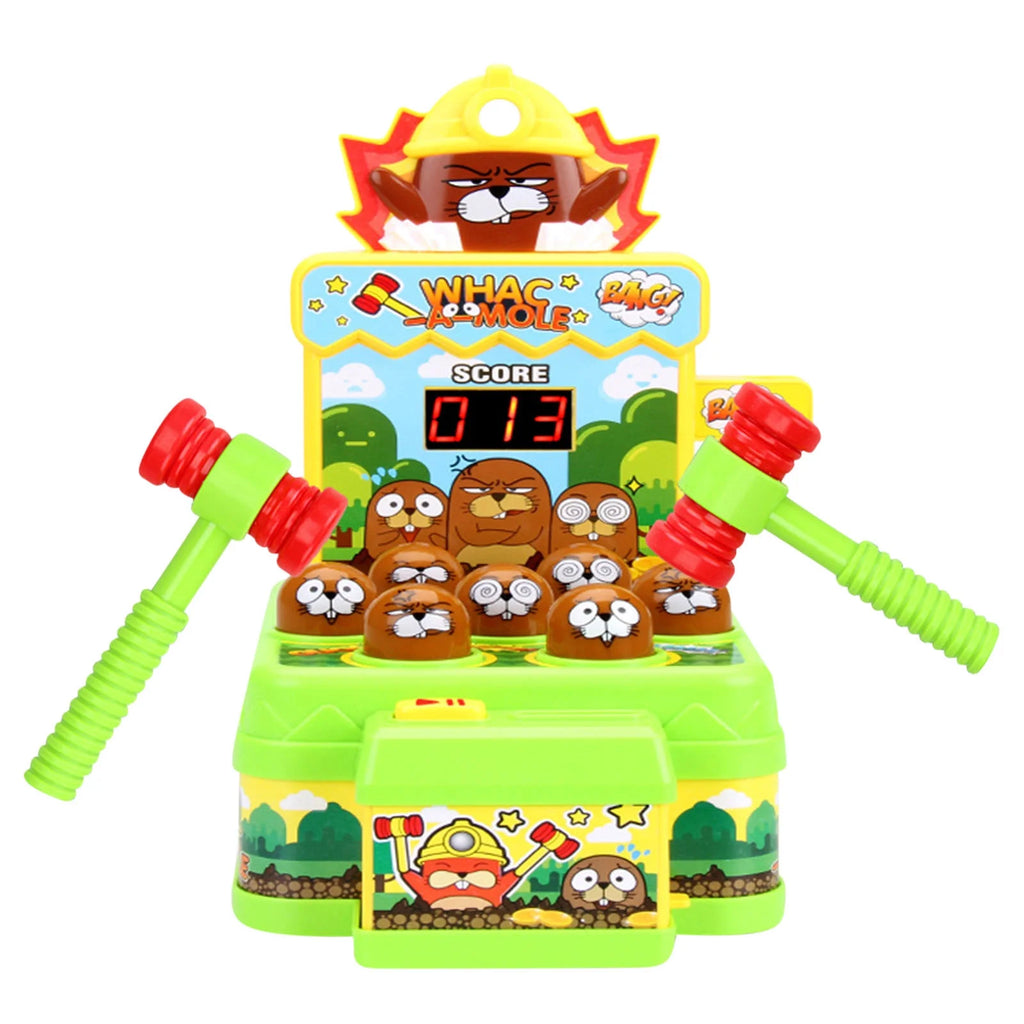 Mini Kids Electronic Arcade Game with 2 Hammers A151188
