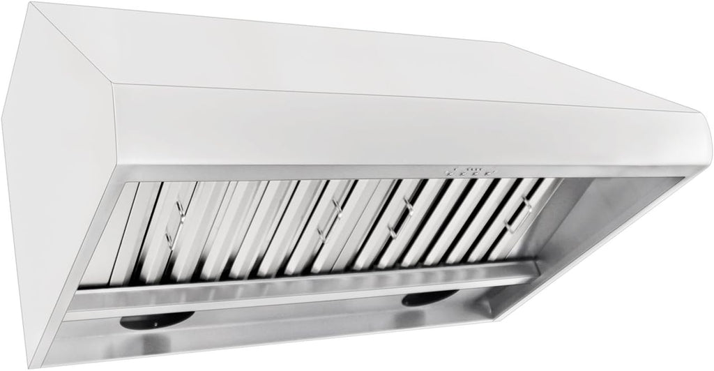 Stainless Steel Wall Range Hood with Baffle Filters H485
